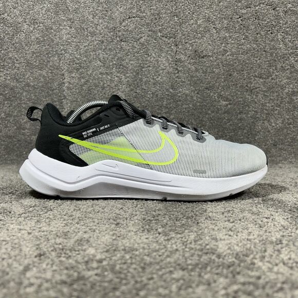 Nike Downshifter 12 DD9293-011 Women’s Size 11 Wolf Grey Volt Running Shoes Used - Picture 1 of 13
